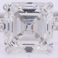 3.32 Carats Lab Grown Diamond 14K Gold Ring