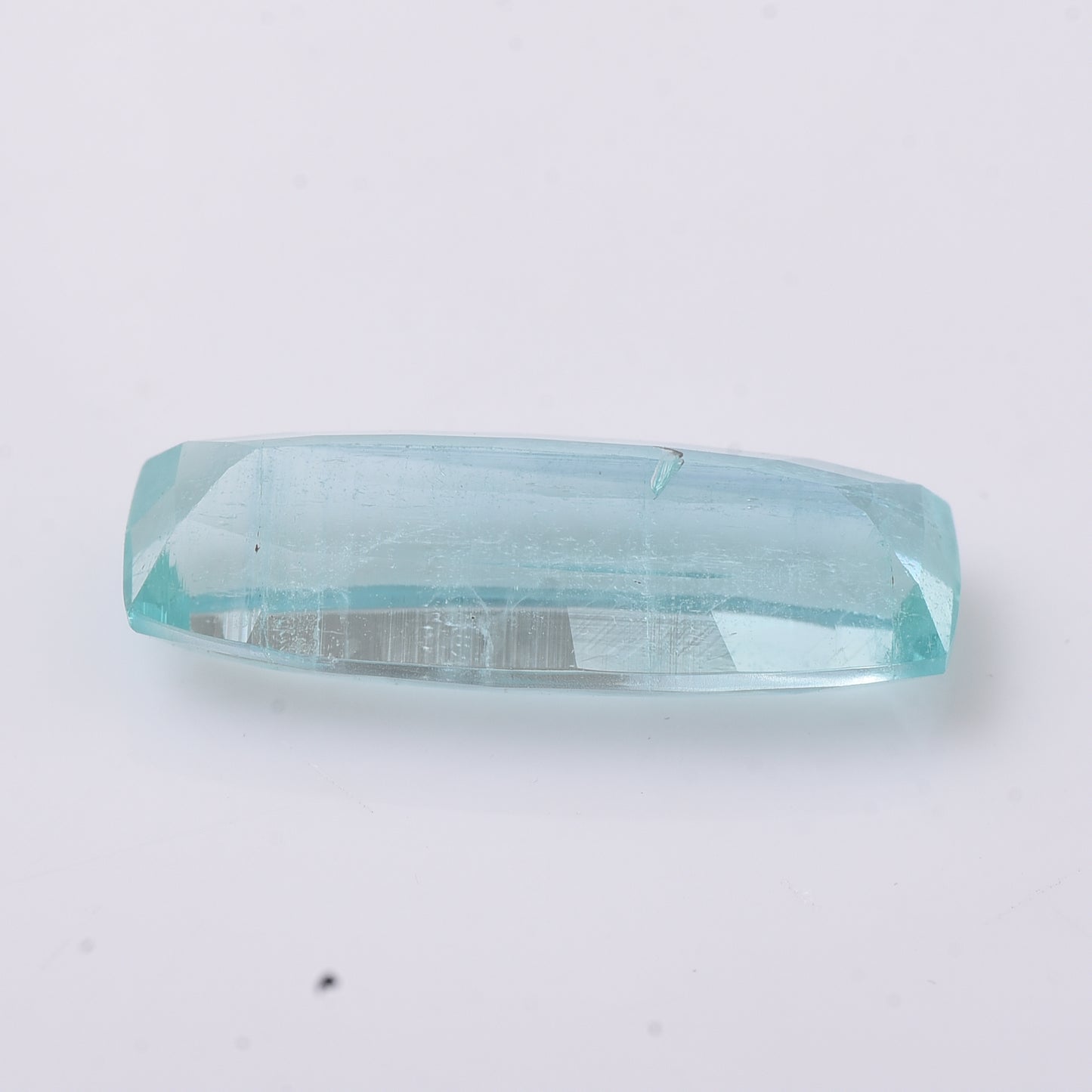 8.4 Natural Beryl Emerald Rectangular Cushion Mixed Cut Gemstone