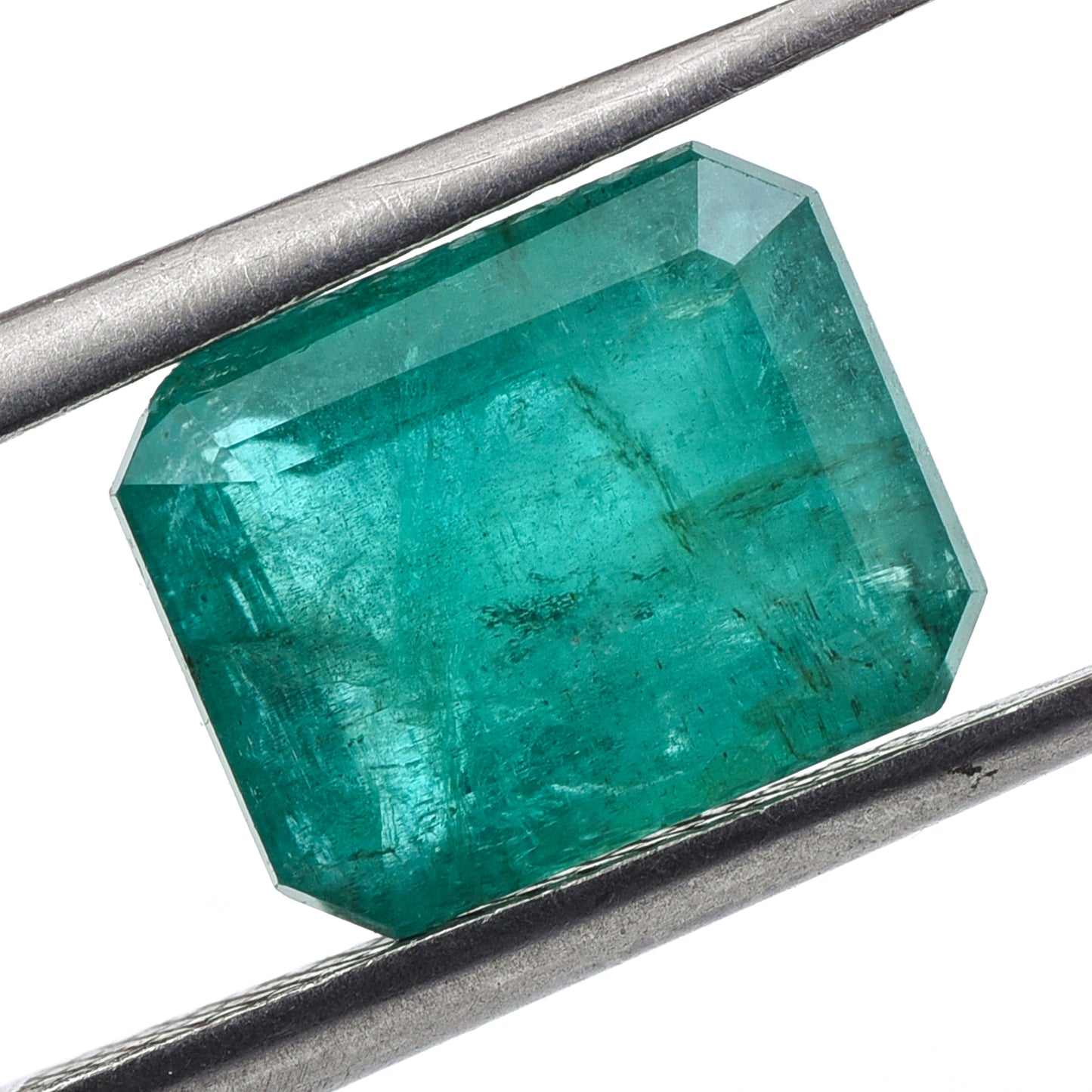 3.89 Natural Beryl Emerald Emerald Cut Gemstone
