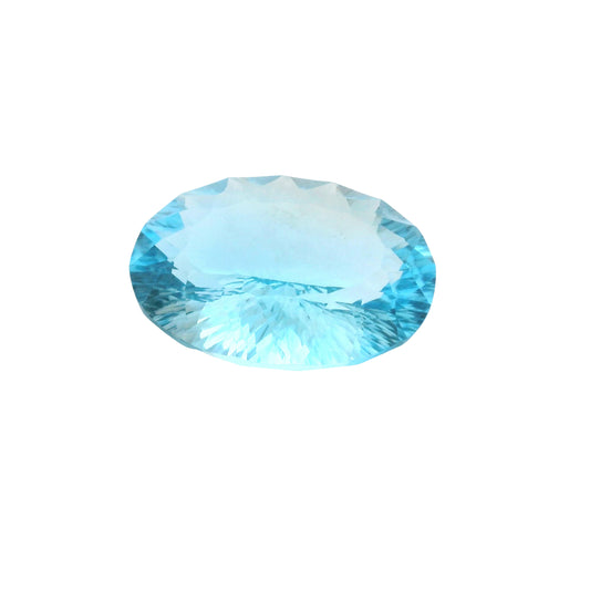38.05 Blue Topaz Oval Gemstone