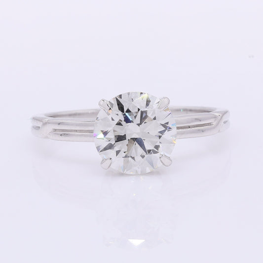 2.11 Carats Lab Grown Diamond 14K Gold Ring