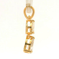 0.47 Ct Pear Diamond 14K Gold Pendant