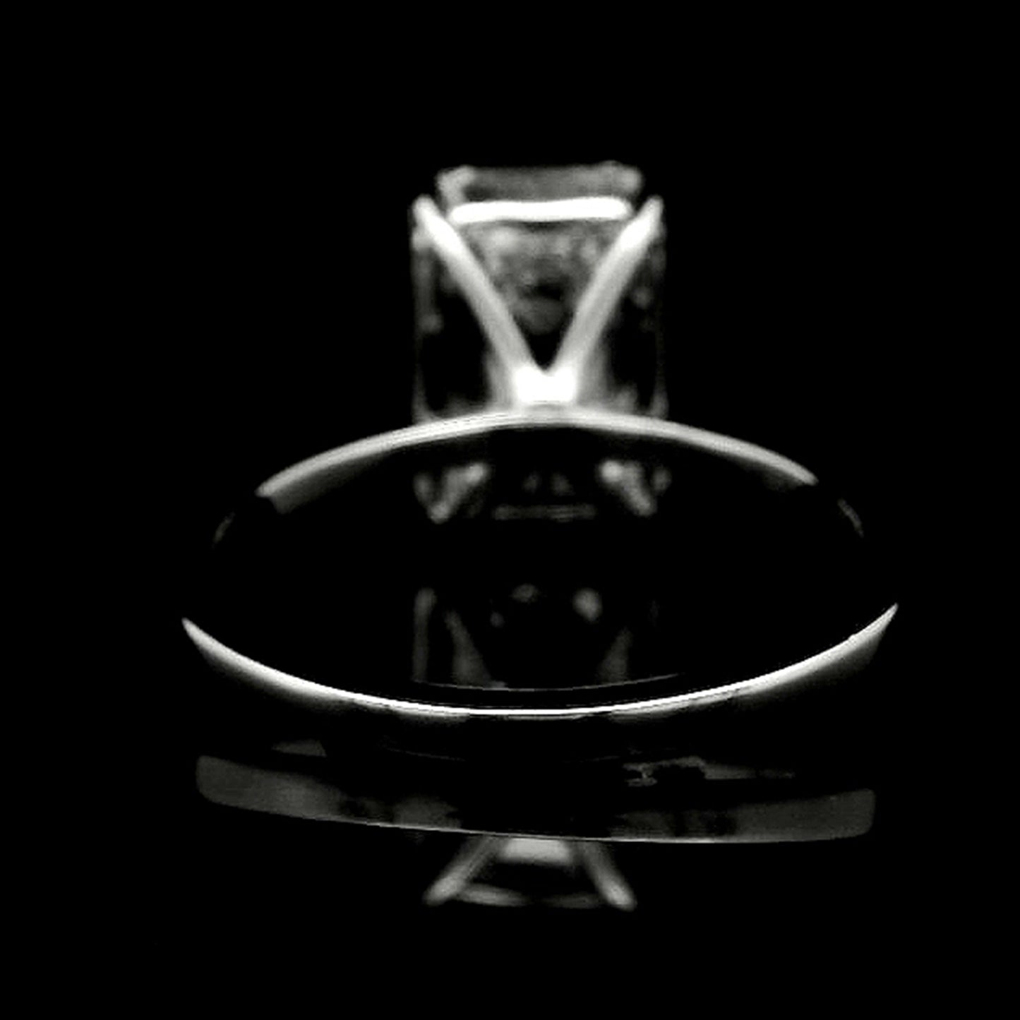 4.51 Carats Lab Grown Diamond 950 Platinum Ring