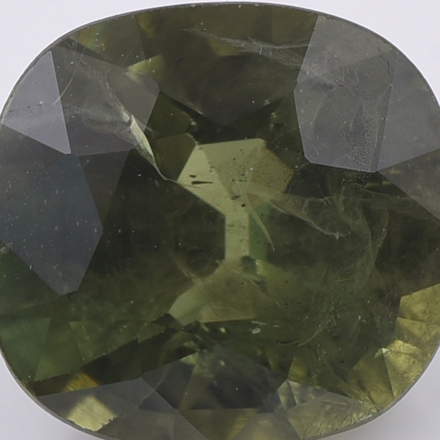 2.41 Natural Corundum Green Sapphire Cushion Mixed Cut Gemstone