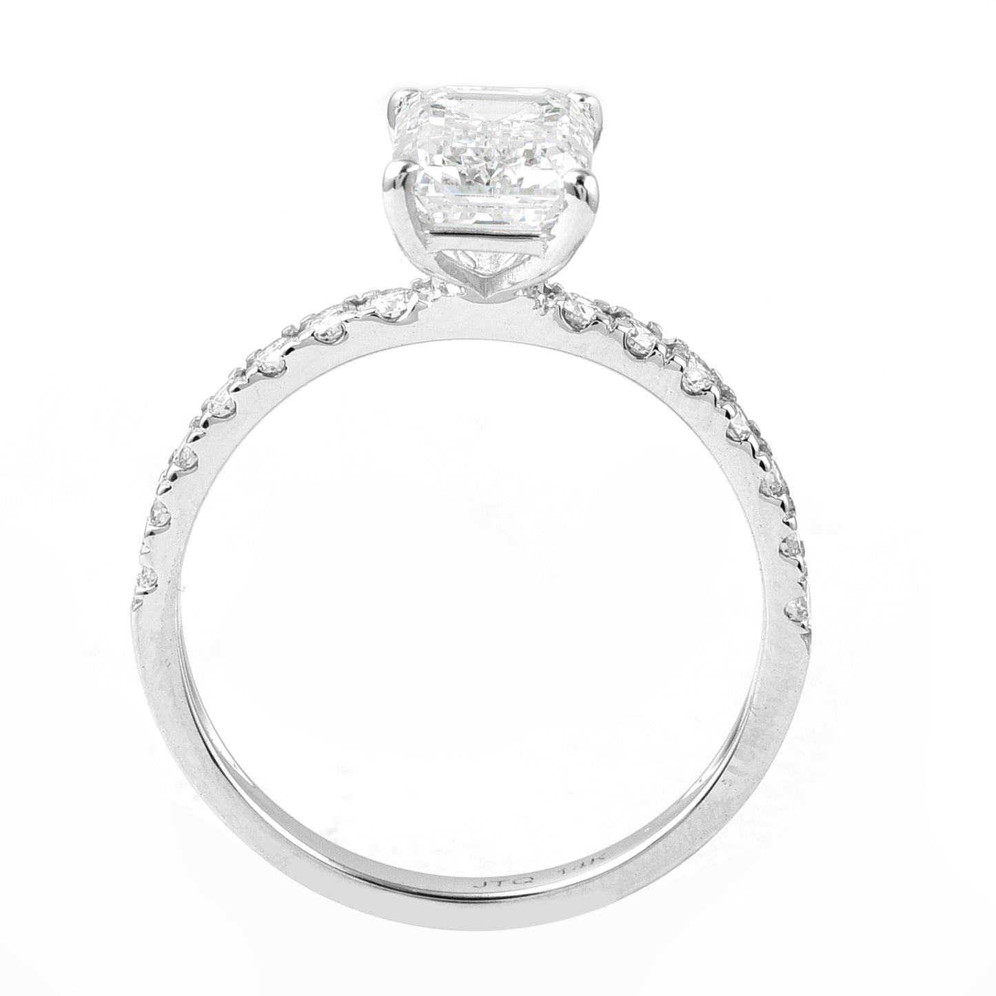 2.47 Carats Lab Grown Diamond 14K Gold Ring