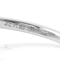2.43 Ct Round Mixed Cut Natural Tourmaline 950 Platinum Ring