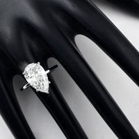 4.41 Carats Lab Grown Diamond 950 Platinum Ring