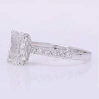 2.18 Carats Lab Grown Diamond 14K Gold Ring
