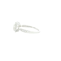 1.43 Carats Lab Grown Diamond 14K Gold Ring