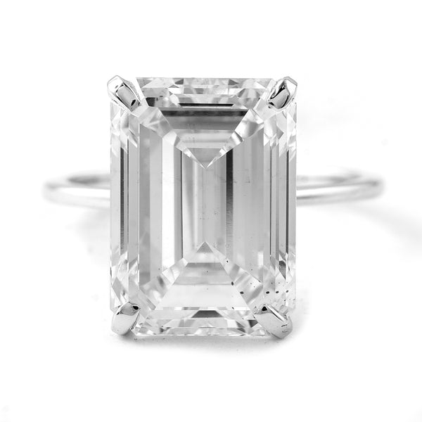 10.03 Carats Lab Grown Diamond 14K Gold Ring