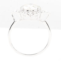 4.05 Ct Round Brilliant Lab Grown Diamond 14K Gold Ring