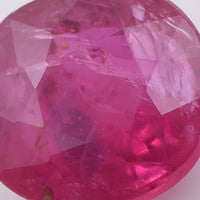 1.56 Natural Corundum Ruby Oval Mixed Cut Gemstone