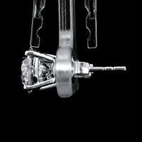 3.12 Carats Lab Grown Diamond 14K Gold Earrings