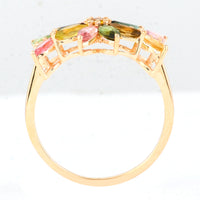 1.04 Ct Marquise Tourmaline 14K Gold Ring