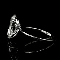 4.07 Carats Lab Grown Diamond 14K Gold Ring