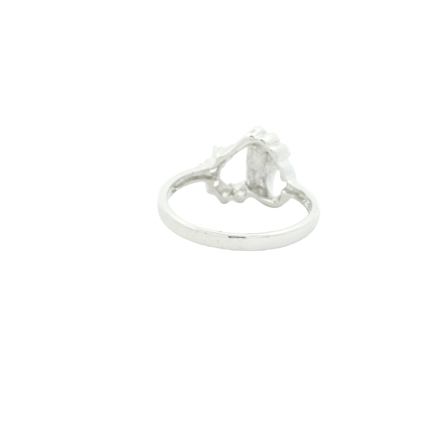 0.85 Ct Cubic Zirconia 925 Sterling Silver Ring
