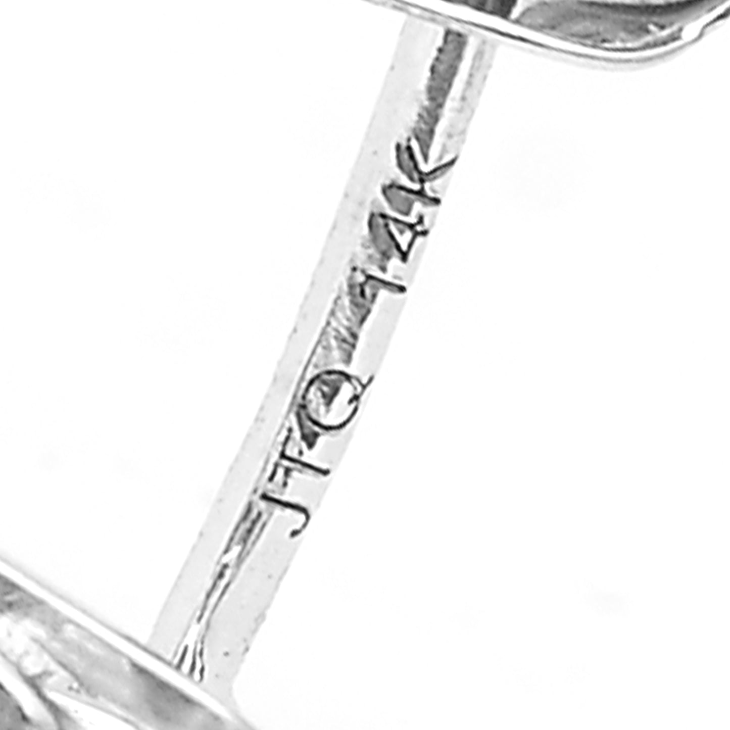 3.25 Carats Lab Grown Diamond 14K Gold Earrings