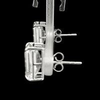 6.12 Carats Lab Grown Diamond 14K Gold Earrings