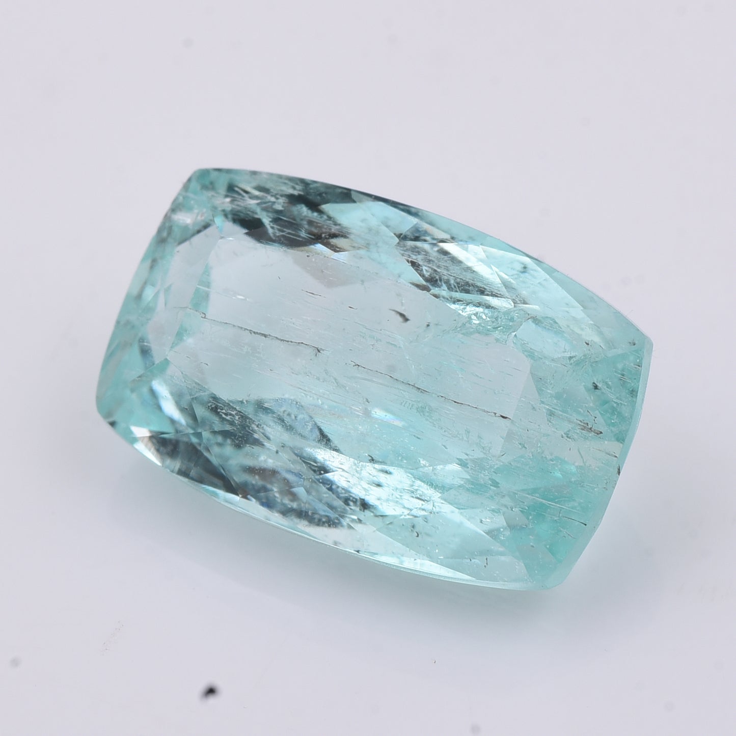 8.57 Natural Beryl Emerald Rectangular Cushion Mixed Cut Gemstone