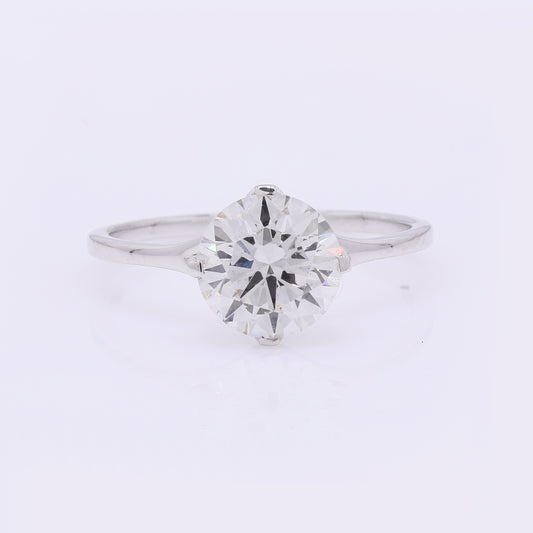 2.09 Carats Lab Grown Diamond 14K Gold Ring