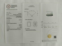 2.13 Carats Lab Grown Diamond 950 Platinum Ring