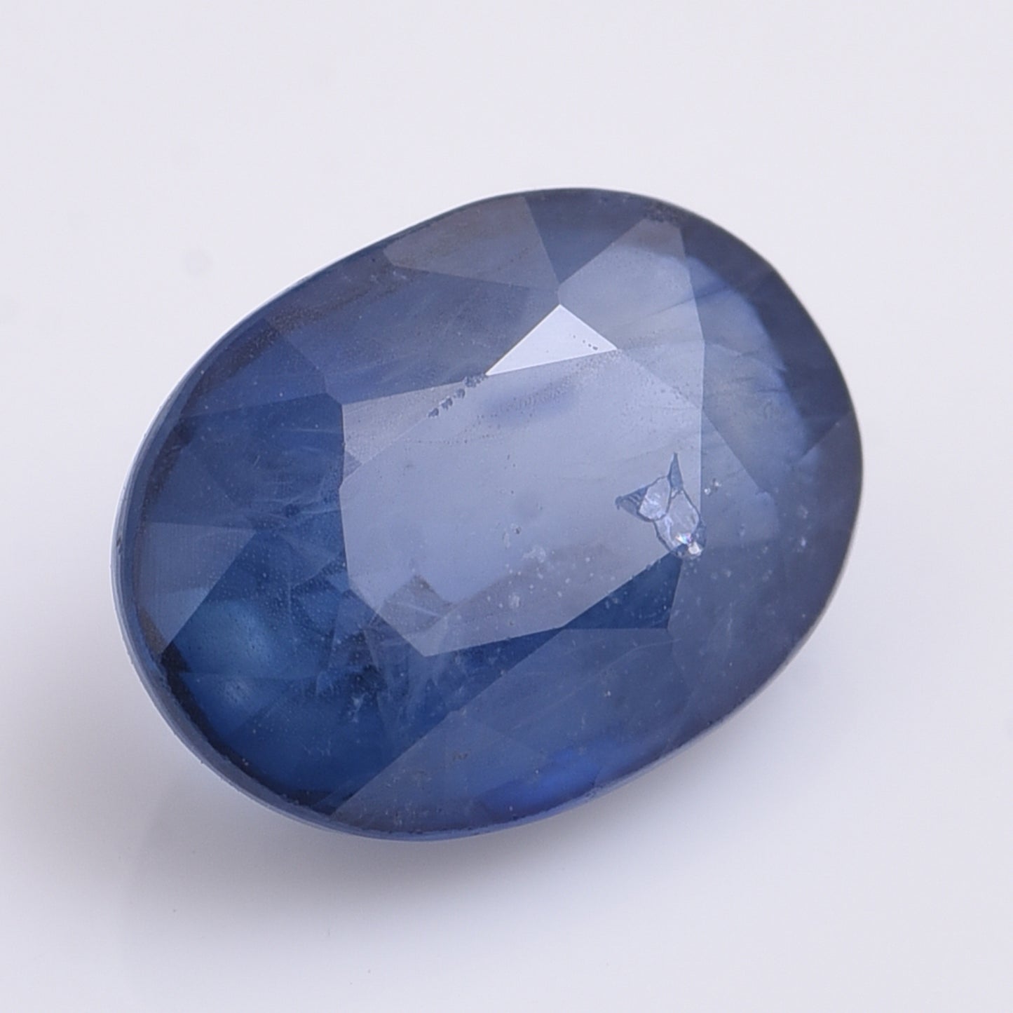 2.63 Natural Corundum Sapphire Oval Mixed Cut Gemstone