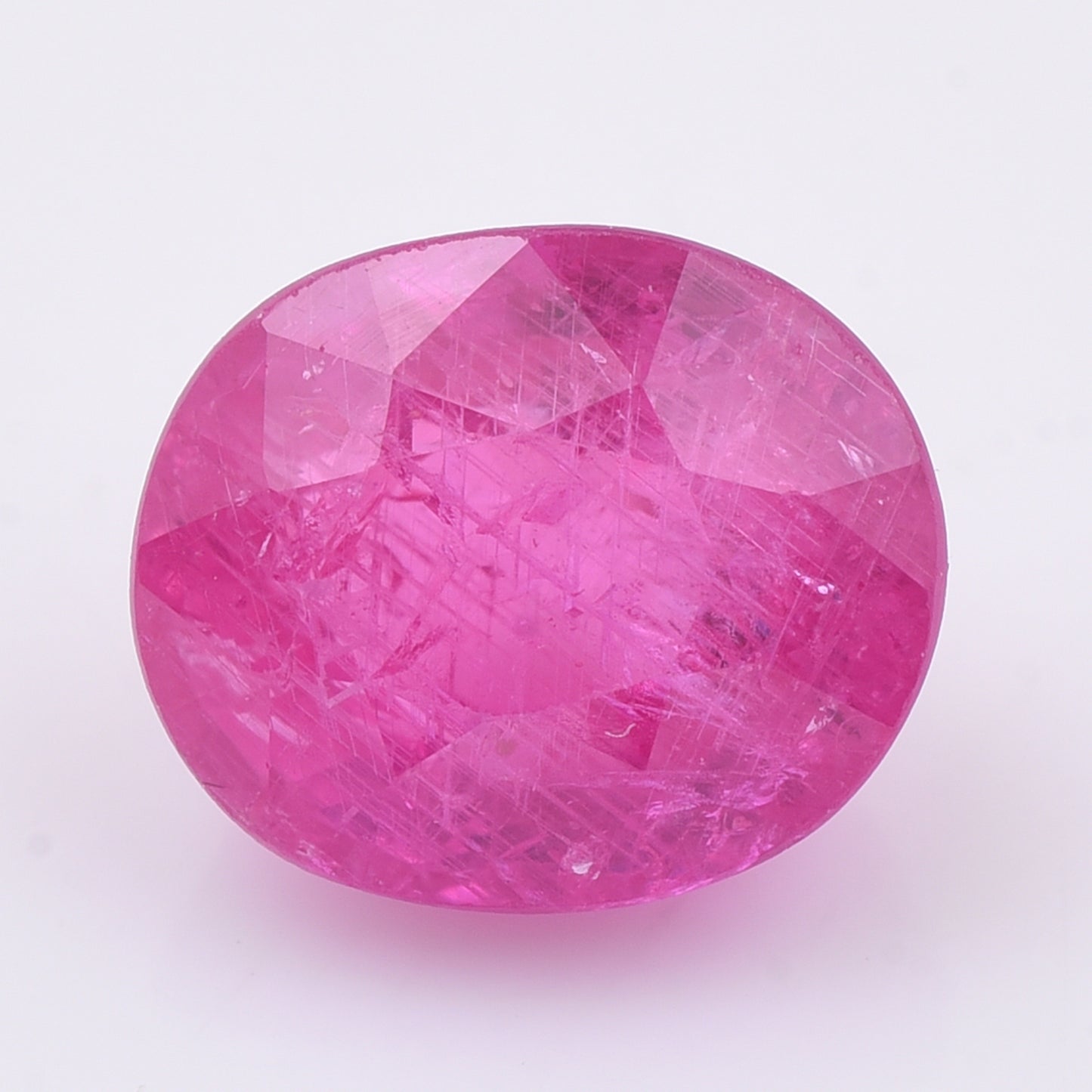 2.38 Natural Corundum Ruby Oval Mixed Cut Gemstone