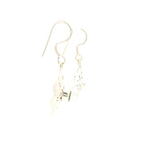 3.21 Ct Peridot 925 Sterling Silver Earrings
