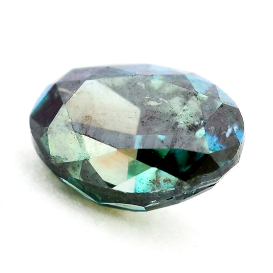 0.36 Blue Diamond Oval Loose Diamond