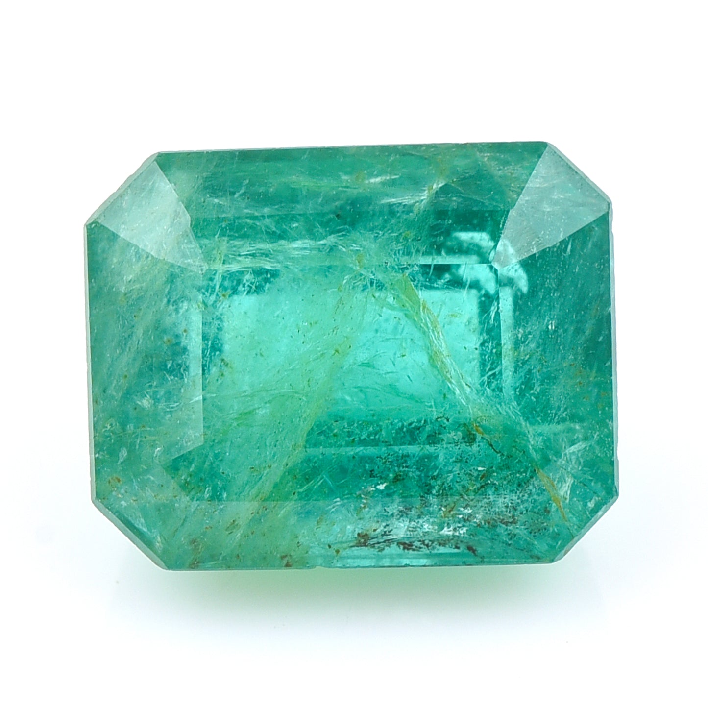 3.8 Natural Beryl Emerald Emerald Cut Gemstone
