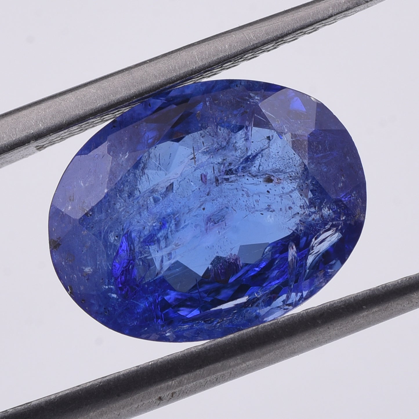 5.28 Natural Zoisite Tanzanite Oval Mixed Cut Gemstone