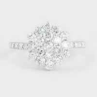 1.44 Carats Lab Grown Diamond 14K Gold Ring