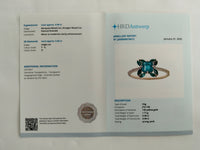 0.96 Ct Octagon Step Cut, Marquise Mixed Cut Natural Emerald 14K Gold Ring