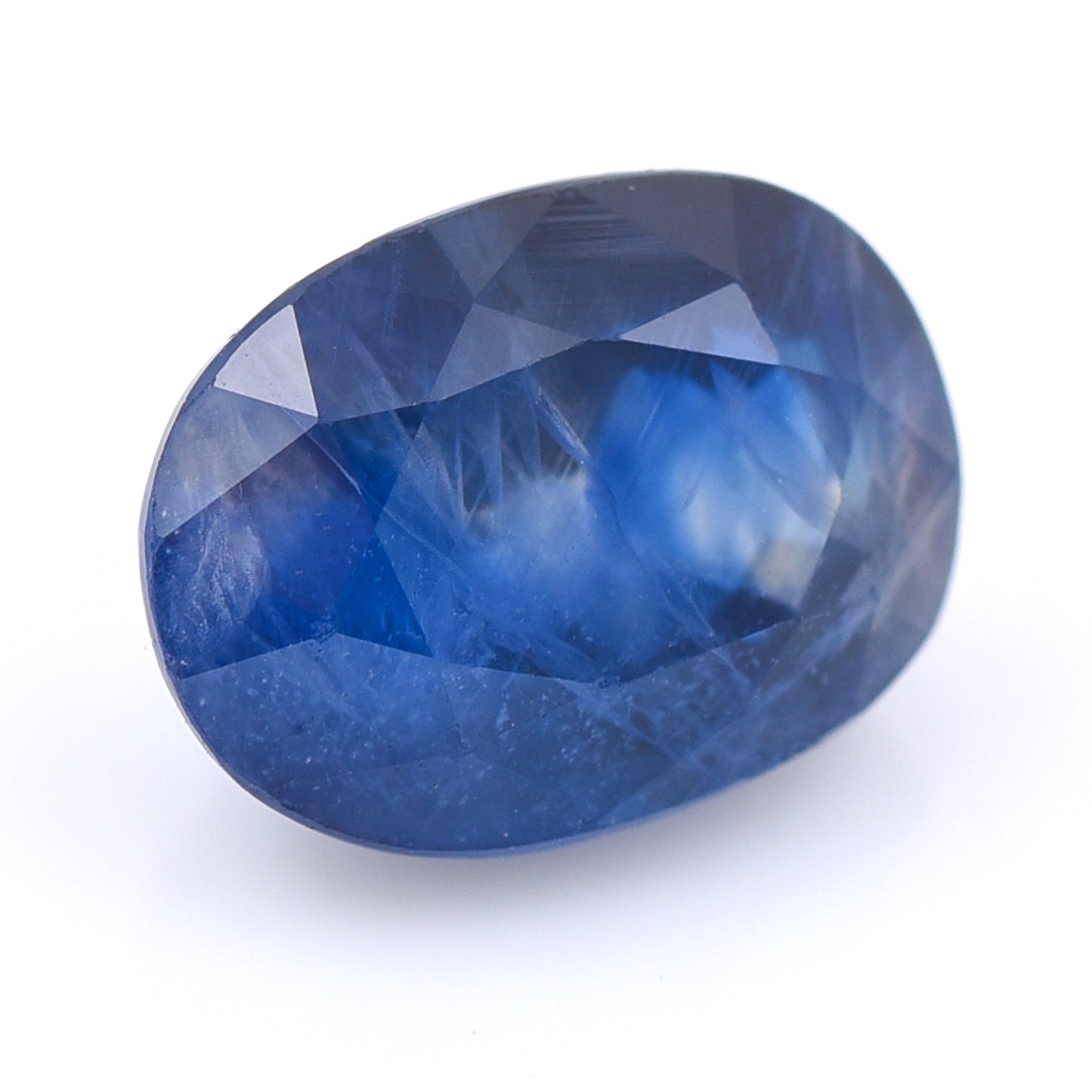 3.03 Natural Corundum Sapphire Oval Mixed Cut Gemstone