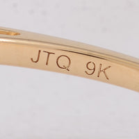 1.22 Ct Oval Emerald 9K Gold Ring