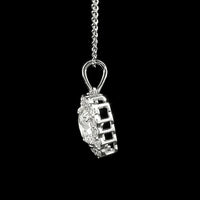 2.17 Carats Lab Grown Diamond 14K Gold Pendant