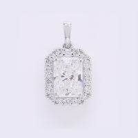 2.34 Carats Lab Grown Diamond 14K Gold Pendant