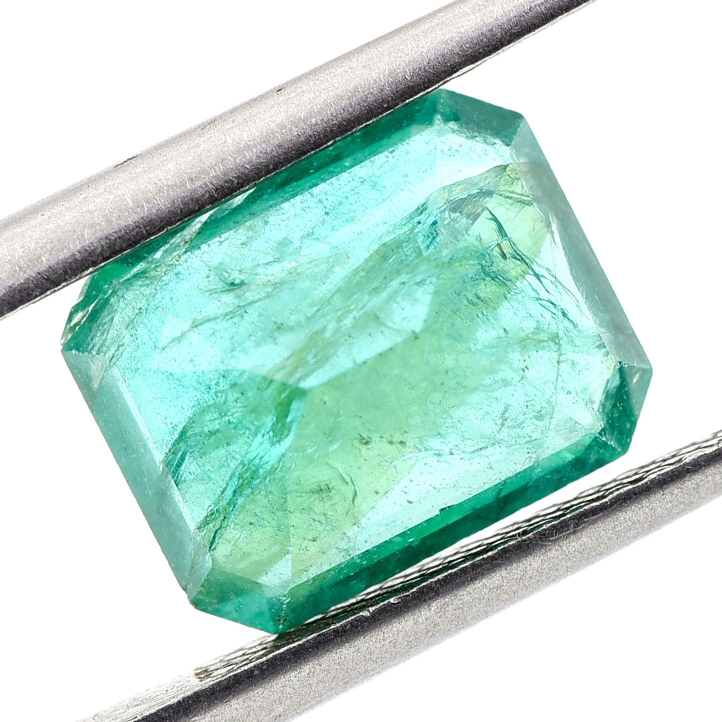 3.17 Natural Beryl Emerald Emerald Cut Gemstone