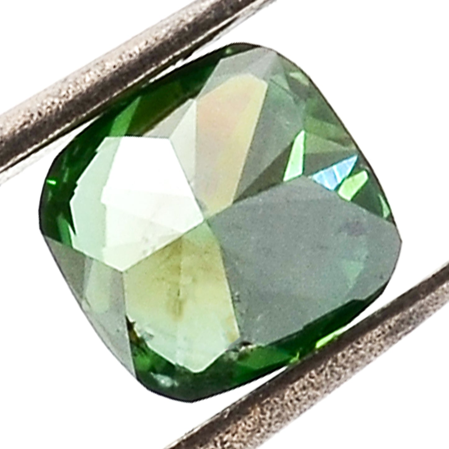 0.36 Green Diamond Cushion Loose Diamond