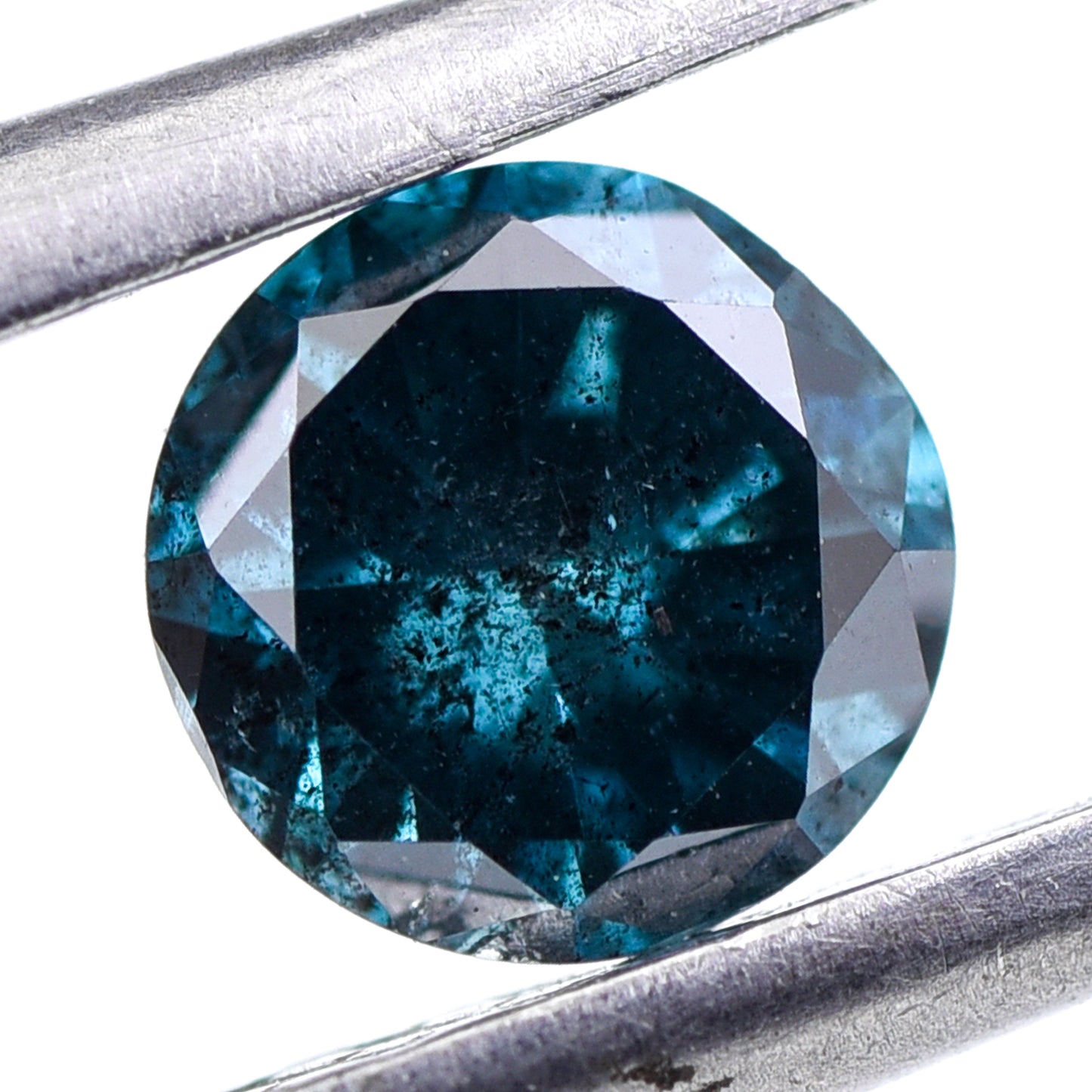 0.28 Blue Diamond Round Loose Diamond