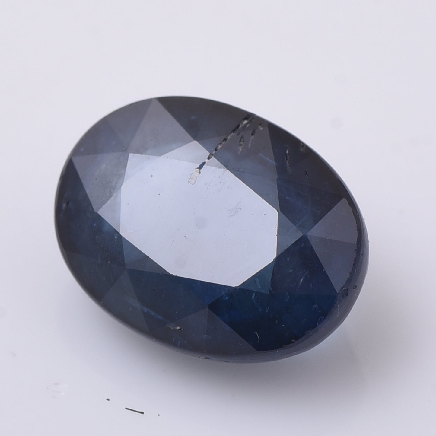 2.8 Natural Corundum Sapphire Oval Mixed Cut Gemstone