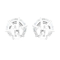 3.04 Carats Lab Grown Diamond 14K Gold Earrings