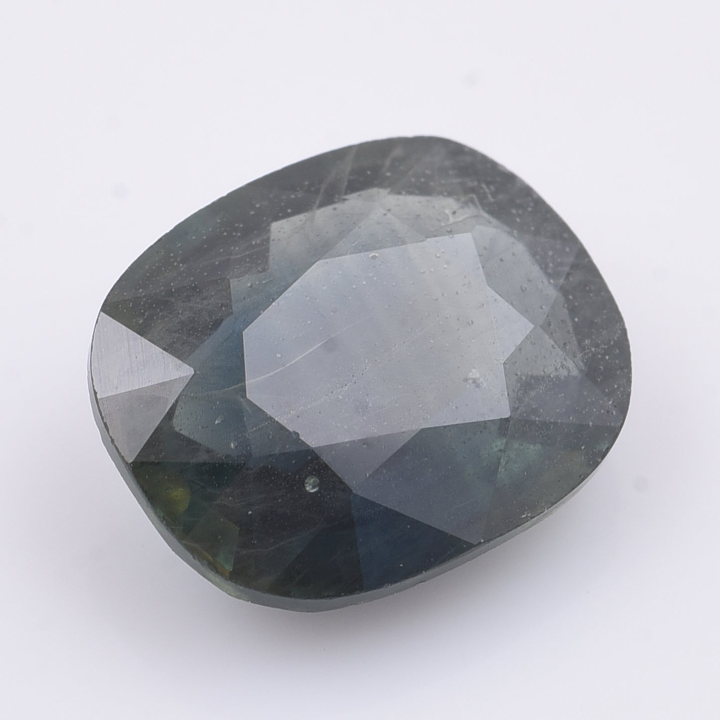 2.21 Natural Corundum Sapphire Rectangular Cushion Mixed Cut Gemstone