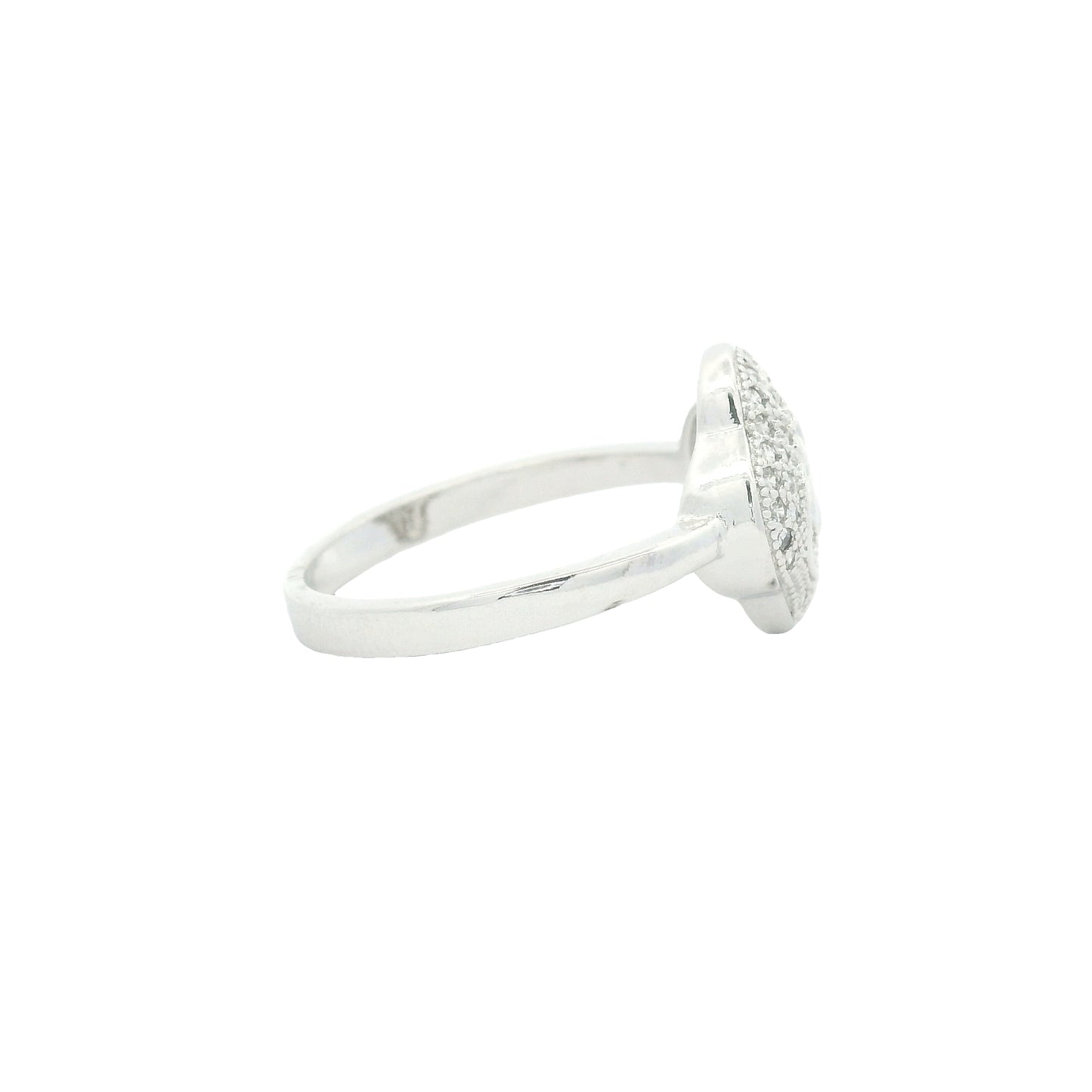 1.21 Ct Cubic Zirconia 925 Sterling Silver Ring