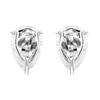3.68 Carats Lab Grown Diamond 14K Gold Earrings
