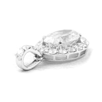 2.65 Carats Lab Grown Diamond 14K Gold Pendant