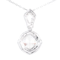 1.52 Carats Lab Grown Diamond 14K Gold Pendant