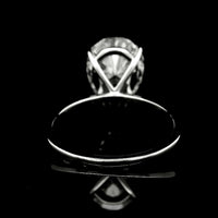 4.54 Carats Lab Grown Diamond 14K Gold Ring