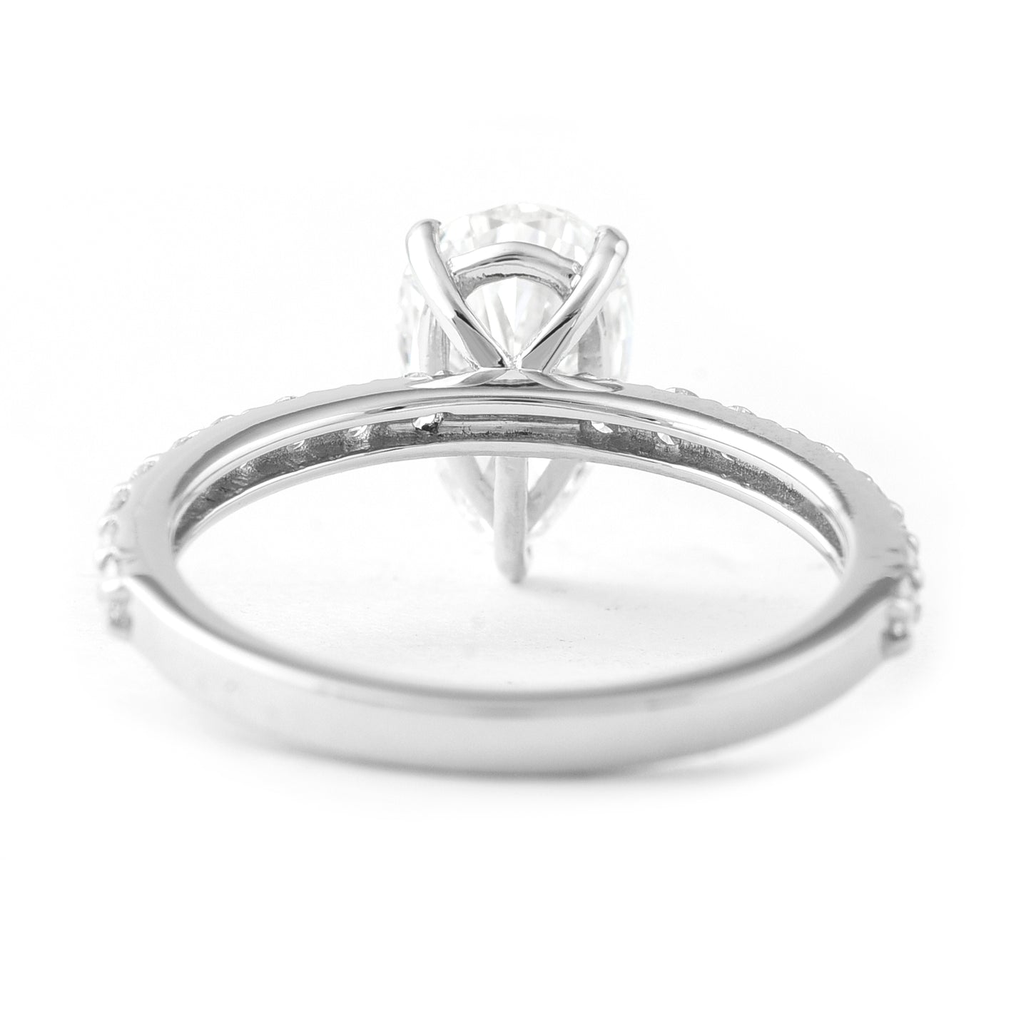 2.02 Carats Lab Grown Diamond 950 Platinum Ring