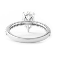 2.02 Carats Lab Grown Diamond 950 Platinum Ring